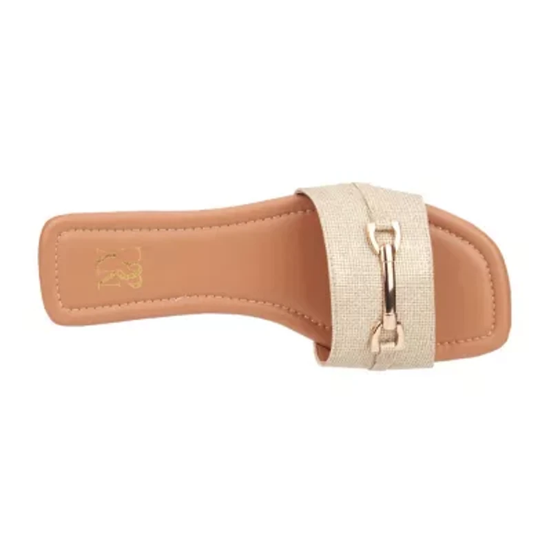 New York & Company Womens Naia Flat Sandals