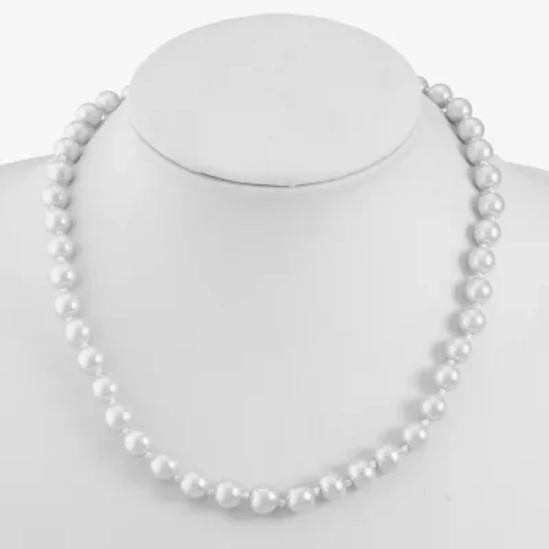 Monet Jewelry Timeless Womens 18 Inch Strand Necklace