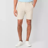 St. John's Bay Performance Mens 9" Mid Rise Moisture Wicking Chino Short