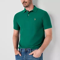 U.S. Polo Assn. Ultimate Pique Mens Classic Fit Short Sleeve Shirt