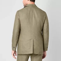 Stafford Linen Blend Mens Classic Fit Suit Jacket