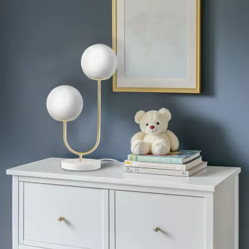 510 Design Zusa 2-Light Globe Metal Table Lamp