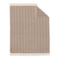 Indigo Road by Egypt Sherrod Anella Chevron Stripe Tasseled Cotton Rich Midweight Throw
