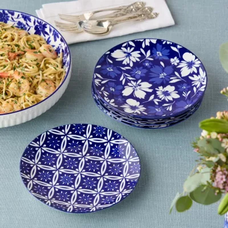Certified International Madison 6-pc. Porcelain Salad Plate