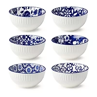 Certified International Madison 6-pc. Porcelain Ice Cream Bowl