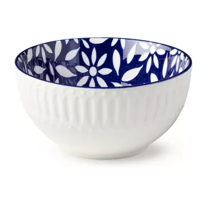 Certified International Madison 6-pc. Porcelain Ice Cream Bowl