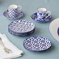Certified International Madison 6-pc. Porcelain Appetizer Plate