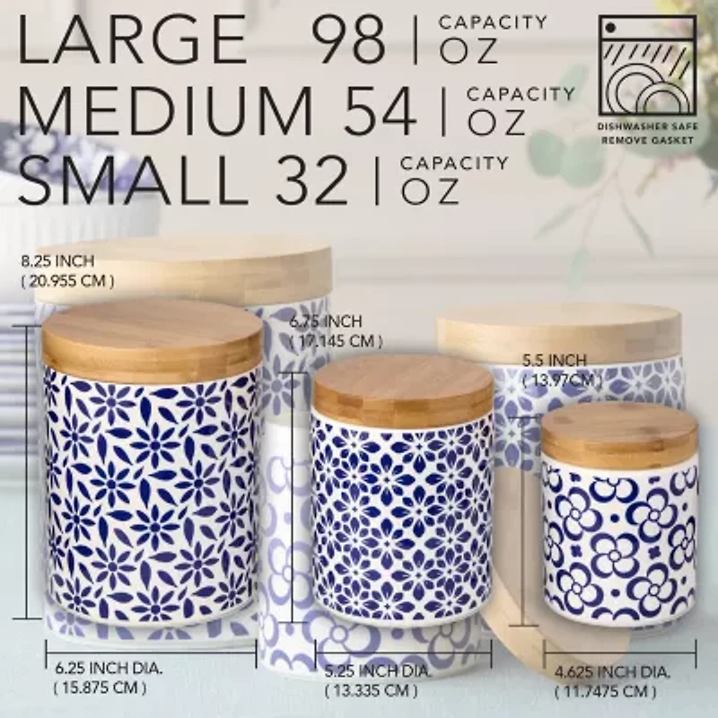 Certified International Madison 3-pc. Canister