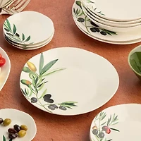 Certified International Oliva 4-pc. Stoneware Dinner Plate
