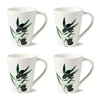 Certified International Oliva 4-pc. Coffee Mug