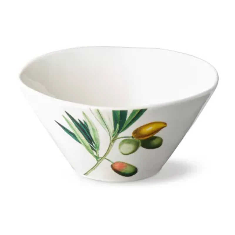 Certified International Oliva 4-pc. Stoneware Ice Cream Bowl