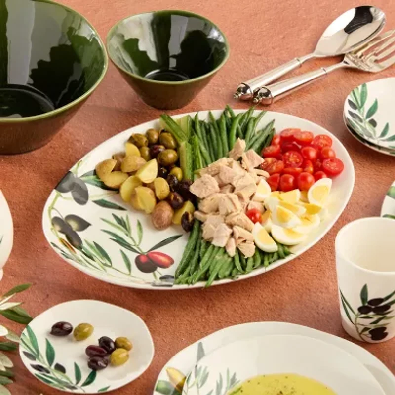 Certified International Oliva Stoneware Serving Platter