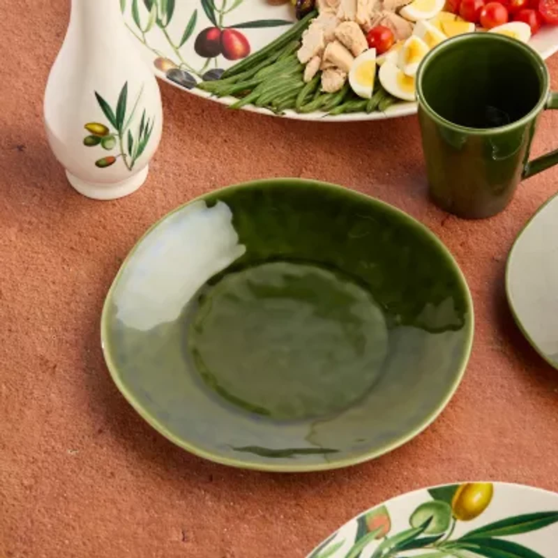 Certified International Verde 4-pc. Stoneware Dinner Plate