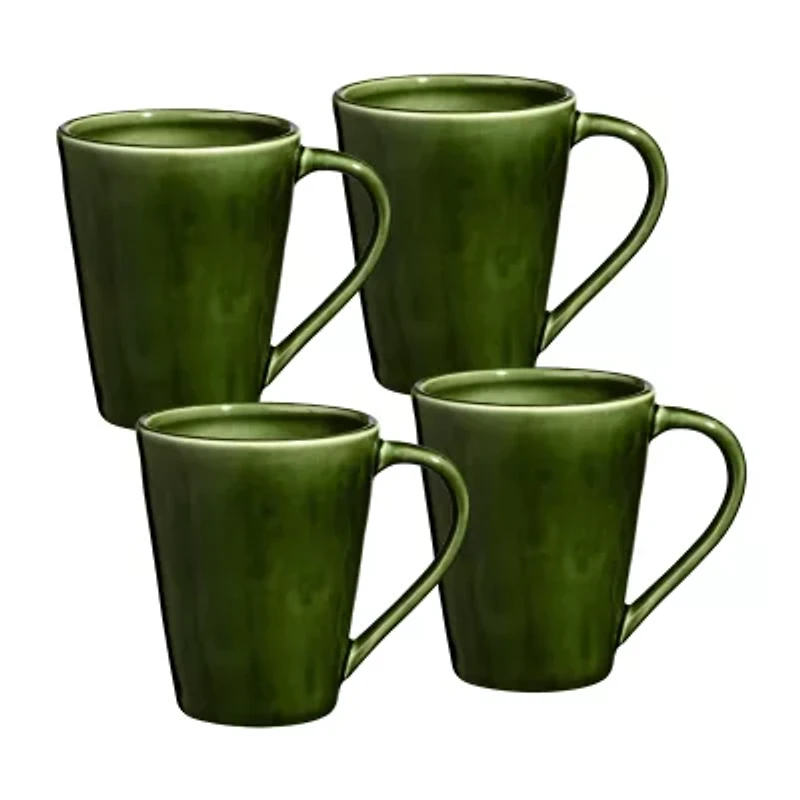 Certified International Verde 4-pc. Coffee Mug