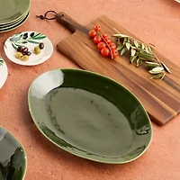 Certified International Verde Stoneware Serving Platter