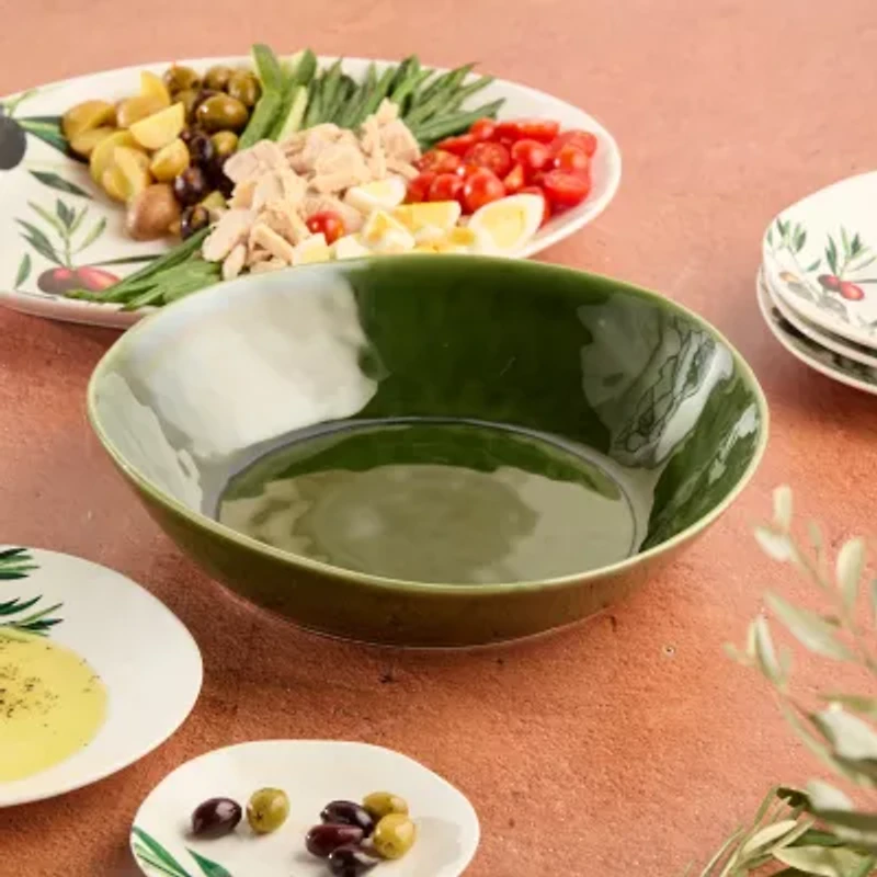 Certified International Verde Stoneware Serving Bowl