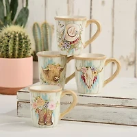Certified International Rosewood 4-pc. Coffee Mug