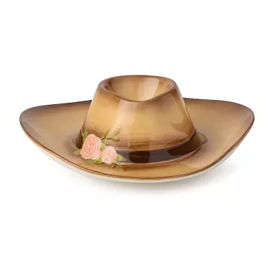 Certified International Rosewood Ceramic Serving Platter