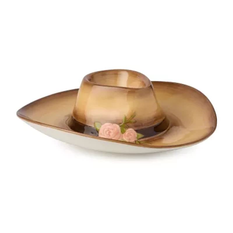 Certified International Rosewood Ceramic Serving Platter