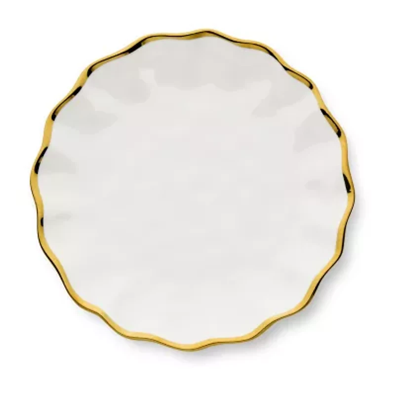 Certified International Regency Gold 4-pc. Porcelain Dinner Plate