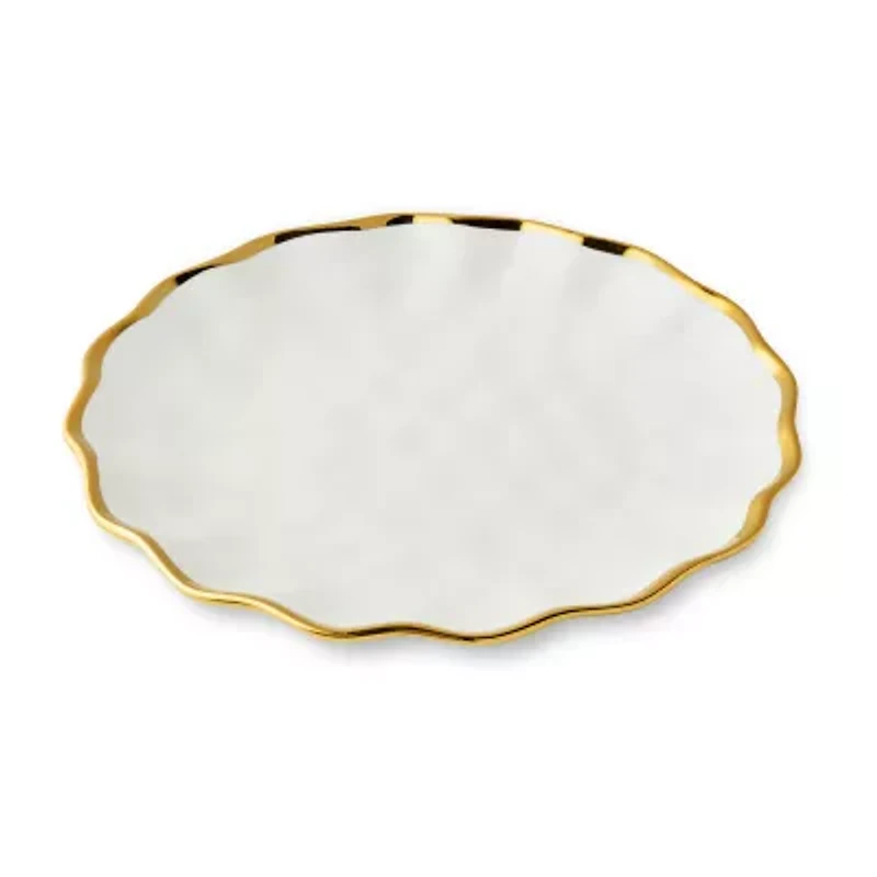 Certified International Regency Gold 4-pc. Porcelain Dinner Plate