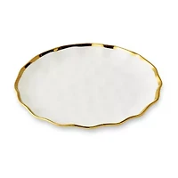 Certified International Regency Gold 4-pc. Porcelain Salad Plate