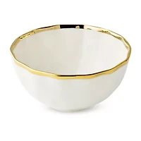 Certified International Regency Gold 4-pc. Porcelain Cereal Bowl