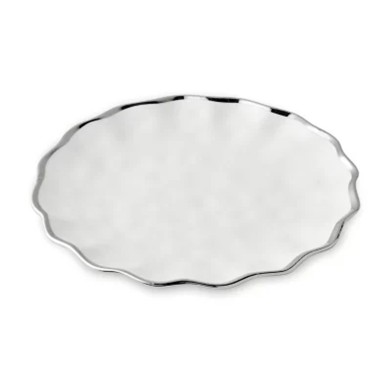 Certified International Regency Silver 4-pc. Porcelain Dinner Plate