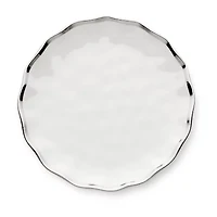 Certified International Regency Silver 4-pc. Porcelain Salad Plate