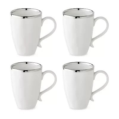 Certified International Regency Silver 4-pc. Coffee Mug