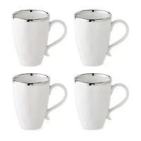 Certified International Regency Silver 4-pc. Coffee Mug