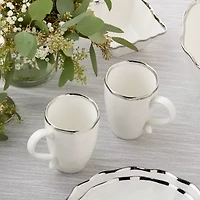 Certified International Regency Silver 4-pc. Coffee Mug