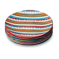 Certified International Caliente 6-pc. Porcelain Salad Plate