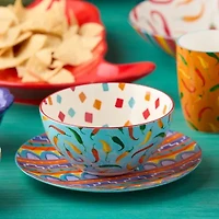 Certified International Caliente 6-pc. Porcelain Ice Cream Bowl