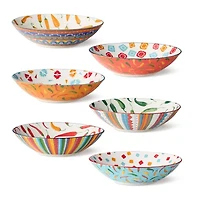 Certified International Caliente 6-pc. Porcelain Soup Bowl