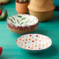 Certified International Caliente 6-pc. Porcelain Soup Bowl