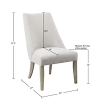 Martha Stewart Winfield 2-pc. Upholstered Dining Chair