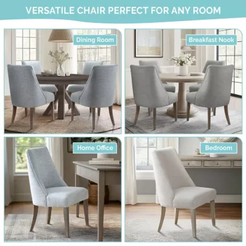 Martha Stewart Winfield 2-pc. Upholstered Dining Chair