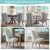 Martha Stewart Winfield 2-pc. Upholstered Dining Chair