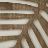 Madison Park Birch Palms Two-Tone Wood Panel 2-pc. Wall Art Set