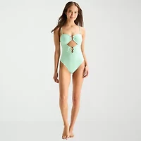 Mynah Womens Monokini One Piece Swimsuit