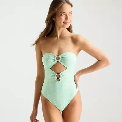 Mynah Womens Monokini One Piece Swimsuit