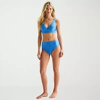 Mynah Womens Adjustable Straps Bralette Bikini Swimsuit Top