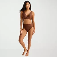 Mynah Womens Adjustable Straps Bralette Bikini Swimsuit Top
