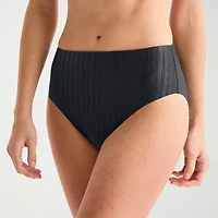 Mynah Womens Lined High Waist Bikini Swimsuit Bottom