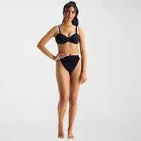 Mynah Womens Adjustable Straps Bandeau Bikini Swimsuit Top