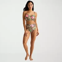 Mynah Womens Lined Bikini Swimsuit Bottom