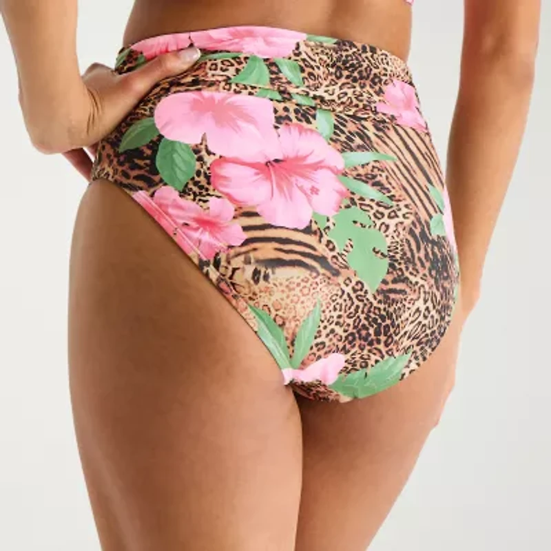 Mynah Womens Lined Bikini Swimsuit Bottom