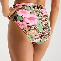 Mynah Womens Lined Bikini Swimsuit Bottom
