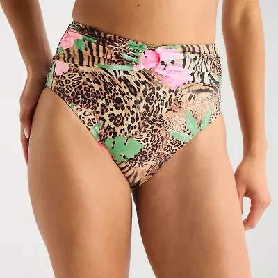 Mynah Womens Lined Bikini Swimsuit Bottom